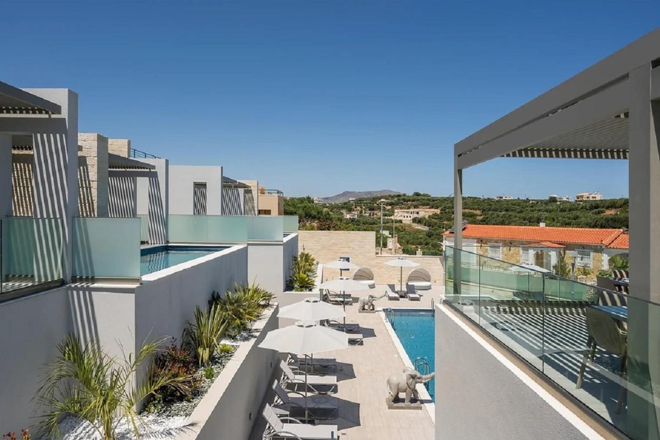 Blue Elephant Boutique Hotel & Spa - Adults Only Almyrida  Exterior photo